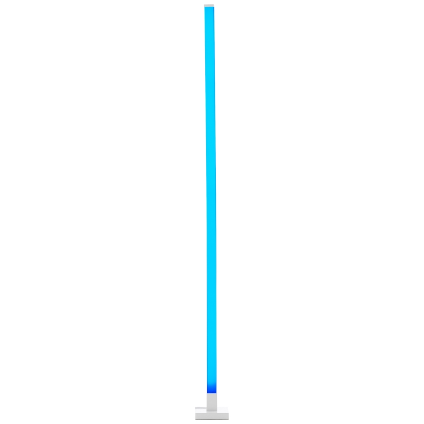 Brilliant - LED gulvlampe m. RGBW-farver dæmpbar NEELE LED/6,5W/230V hvid + fjernbetjening