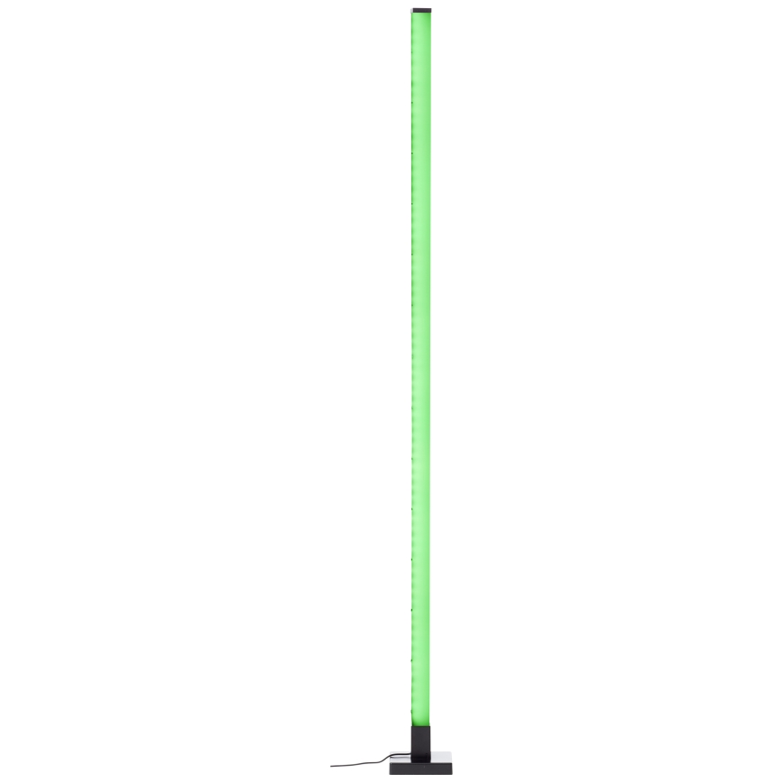 Brilliant - LED gulvlampe m. RGBW-farver dæmpbar NEELE LED/6,5W/230V sort + fjernbetjening