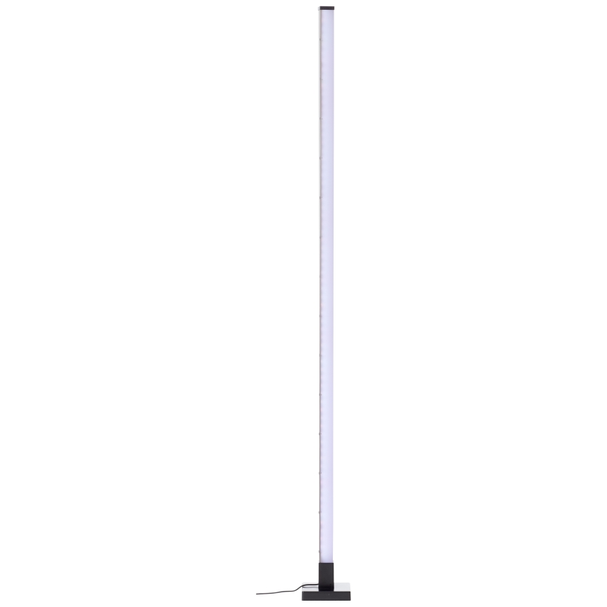 Brilliant - LED gulvlampe m. RGBW-farver dæmpbar NEELE LED/6,5W/230V sort + fjernbetjening