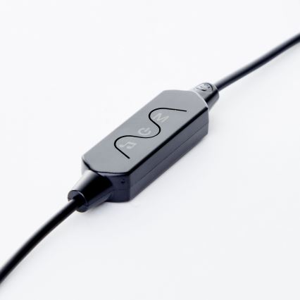 Brilliant - LED gulvlampe m. RGBW-farver dæmpbar NEELE LED/6,5W/230V sort + fjernbetjening