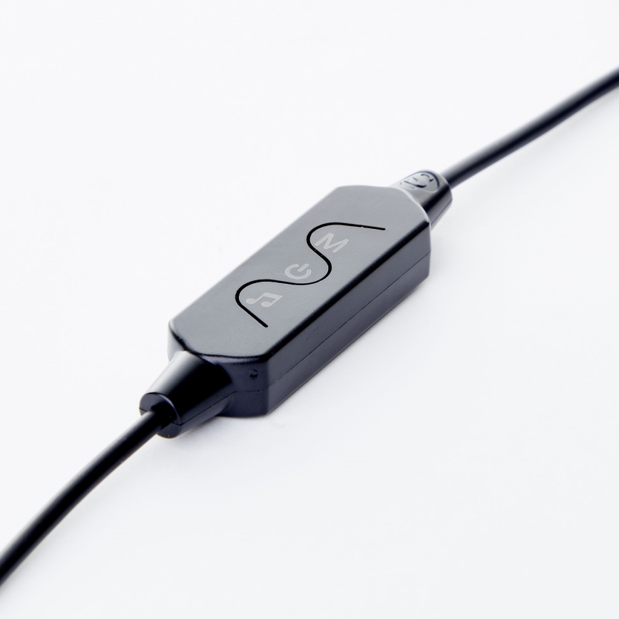 Brilliant - LED gulvlampe m. RGBW-farver dæmpbar NEELE LED/6,5W/230V sort + fjernbetjening
