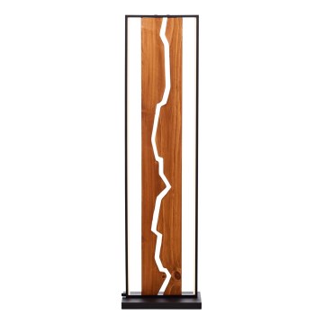 Brilliant - LED-gulvlampe THUNDER LED/18W/230V, fyrretræ