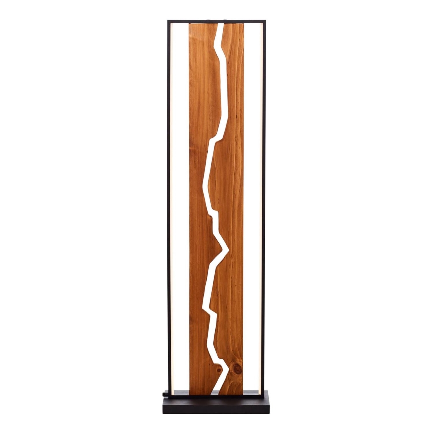 Brilliant - LED-gulvlampe THUNDER LED/18W/230V, fyrretræ