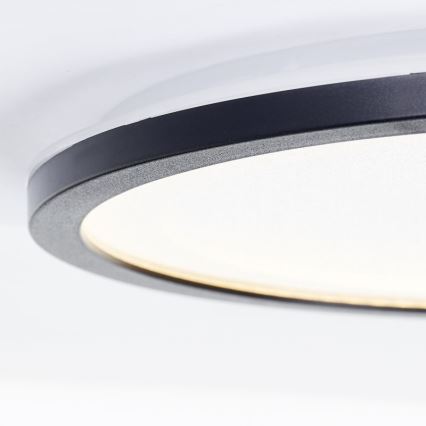 Brilliant - LED loftlampe dæmpbar MOSAKO LED/20W/230V 2700K diameter 29,5 cm sort