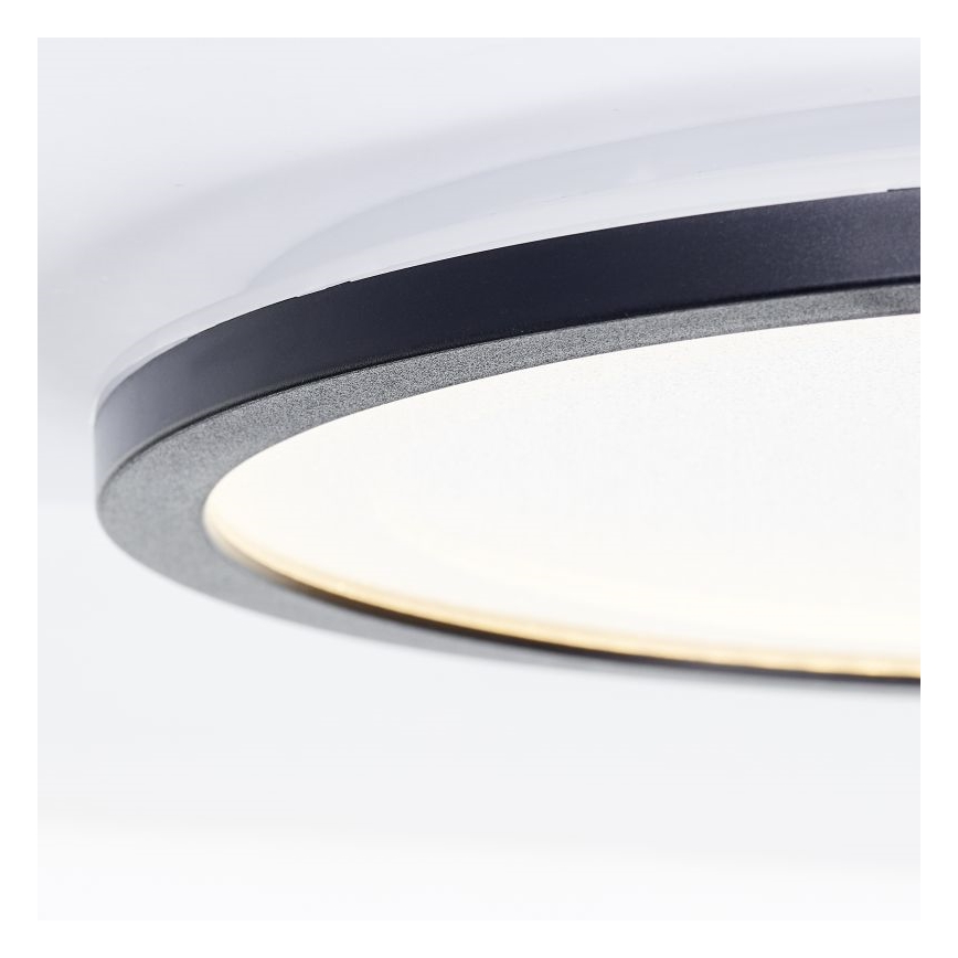Brilliant - LED loftlampe dæmpbar MOSAKO LED/20W/230V 2700K diameter 29,5 cm sort