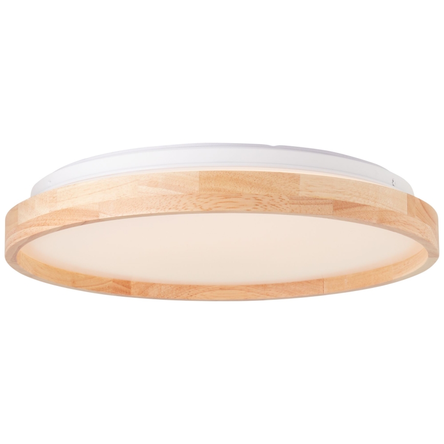 Brilliant - LED loftlampe ALSON LED/26W/230V 3000/4500K diameter 39,5 cm gummitræ - FSC certificeret