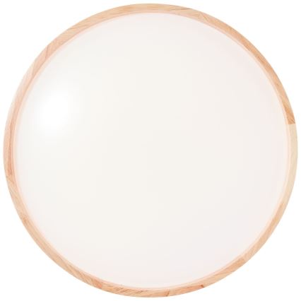 Brilliant - LED loftlampe ALSON LED/26W/230V 3000/4500K diameter 39,5 cm gummitræ - FSC certificeret