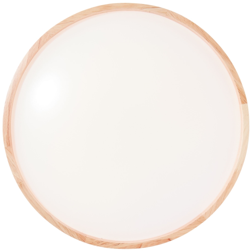 Brilliant - LED loftlampe ALSON LED/26W/230V 3000/4500K diameter 39,5 cm gummitræ - FSC certificeret