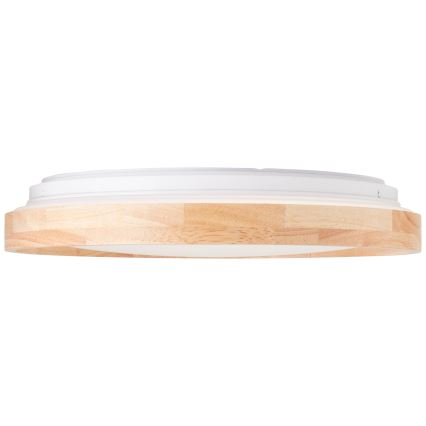 Brilliant - LED loftlampe ALSON LED/26W/230V 3000/4500K diameter 39,5 cm gummitræ - FSC certificeret