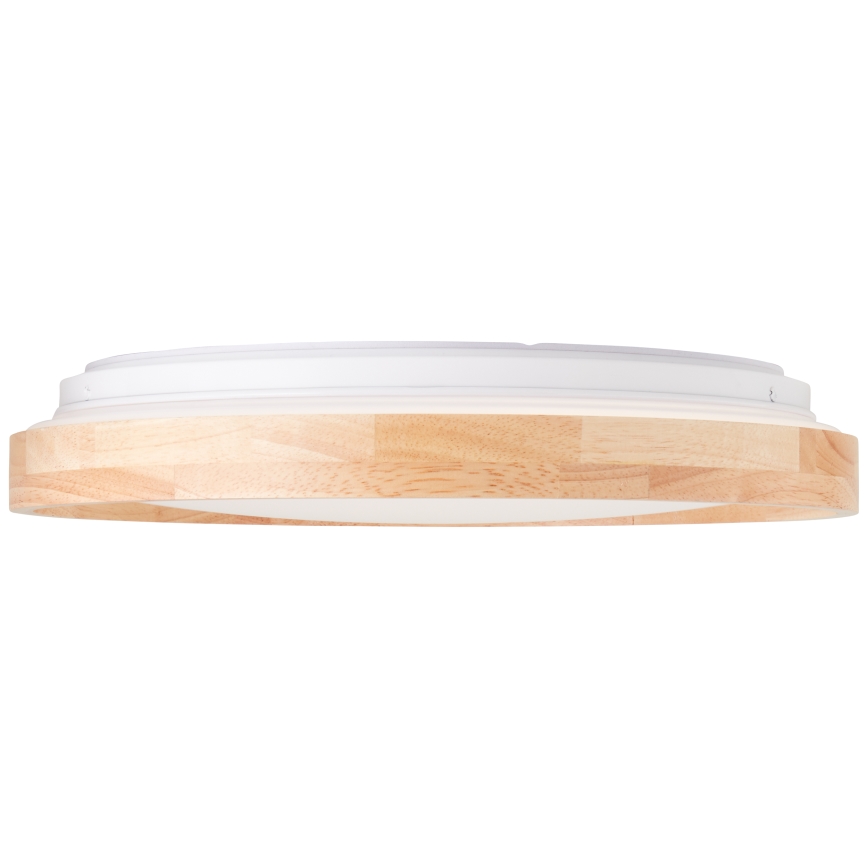 Brilliant - LED loftlampe ALSON LED/26W/230V 3000/4500K diameter 39,5 cm gummitræ - FSC certificeret