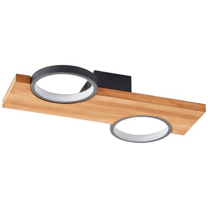 Brilliant - LED loftlampe CHEESY LED/14W/230V fyrretræ - FSC certificeret