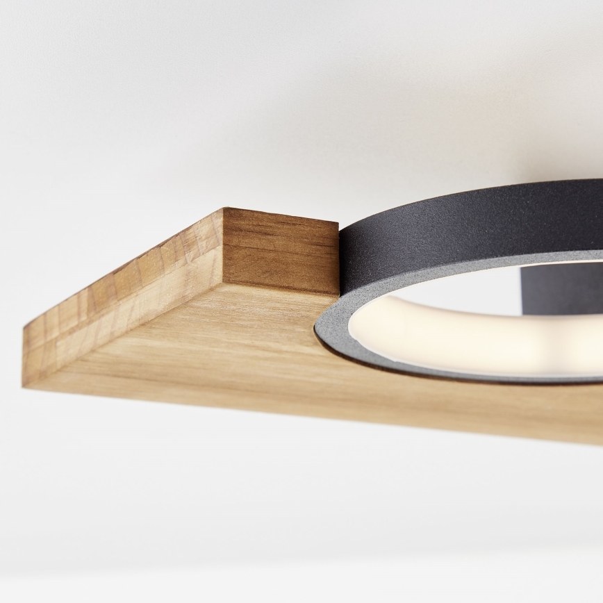 Brilliant - LED loftlampe CHEESY LED/14W/230V fyrretræ - FSC certificeret