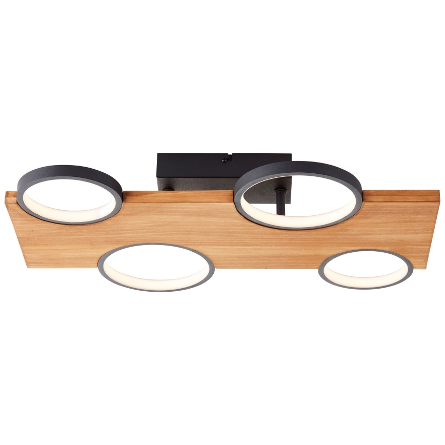 Brilliant - LED loftlampe CHEESY LED/28W/230V fyrretræ - FSC certificeret