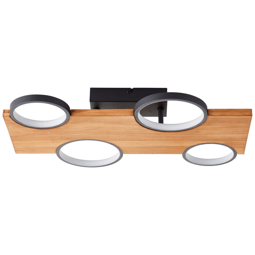 Brilliant - LED loftlampe CHEESY LED/28W/230V fyrretræ - FSC certificeret