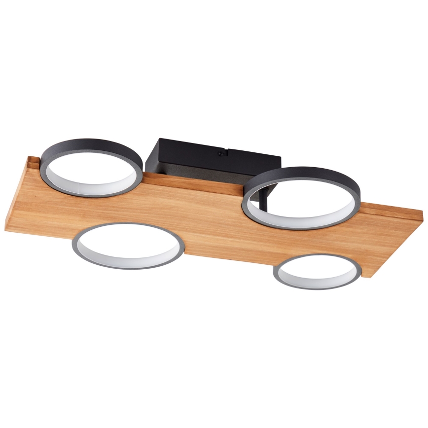 Brilliant - LED loftlampe CHEESY LED/28W/230V fyrretræ - FSC certificeret