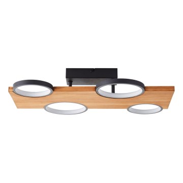 Brilliant - LED loftlampe CHEESY LED/28W/230V fyrretræ - FSC certificeret