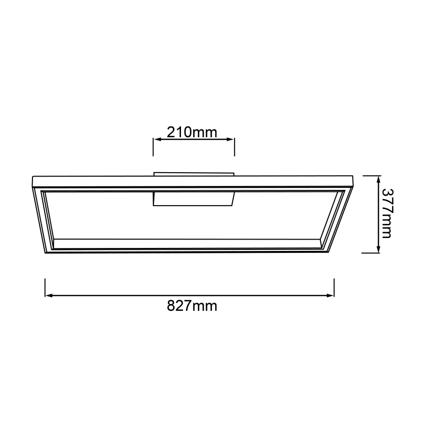 Brilliant - LED loftlampe DELGROSSO LED/24W/230V 3000K eg