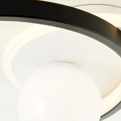 Brilliant - LED loftlampe dæmpbar ATLANTA LED/24W/230V sort/hvid