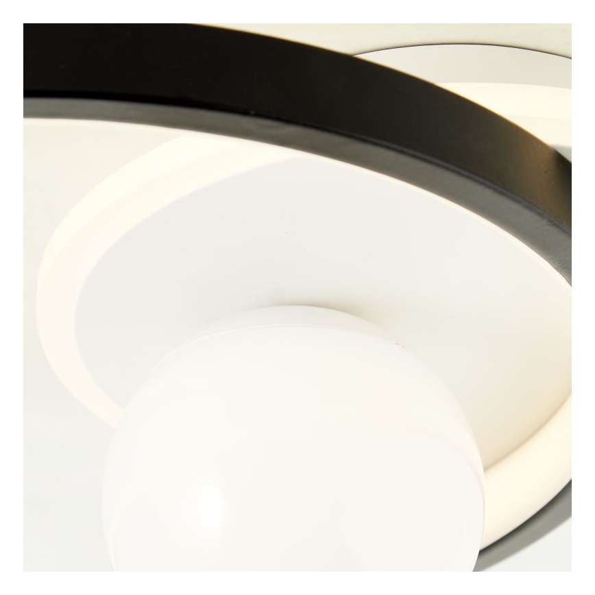 Brilliant - LED loftlampe dæmpbar ATLANTA LED/24W/230V sort/hvid