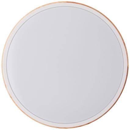 Brilliant - LED loftlampe dæmpbar BAARLO LED/24W/230V diameter 35 cm hvid/gummitræ