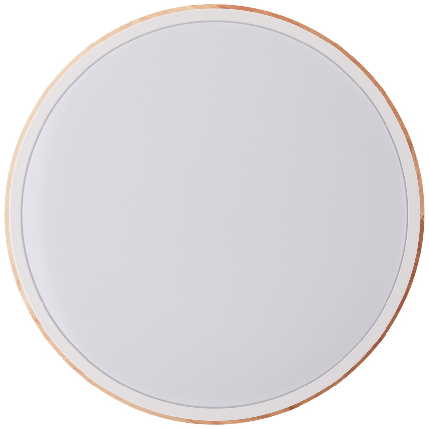 Brilliant - LED loftlampe dæmpbar BAARLO LED/24W/230V diameter 35 cm hvid/gummitræ