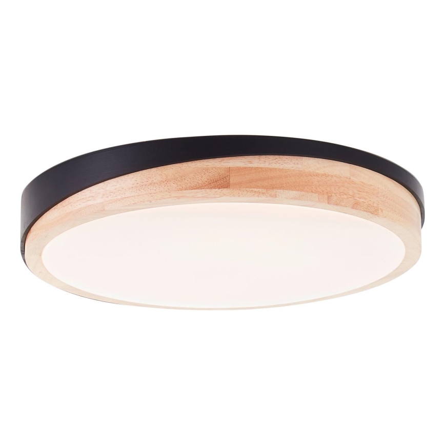 Brilliant - LED loftlampe dæmpbar BAARLO LED/24W/230V diameter 35 cm sort/gummitræ