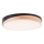 Brilliant - LED loftlampe dæmpbar BAARLO LED/24W/230V diameter 35 cm sort/gummitræ