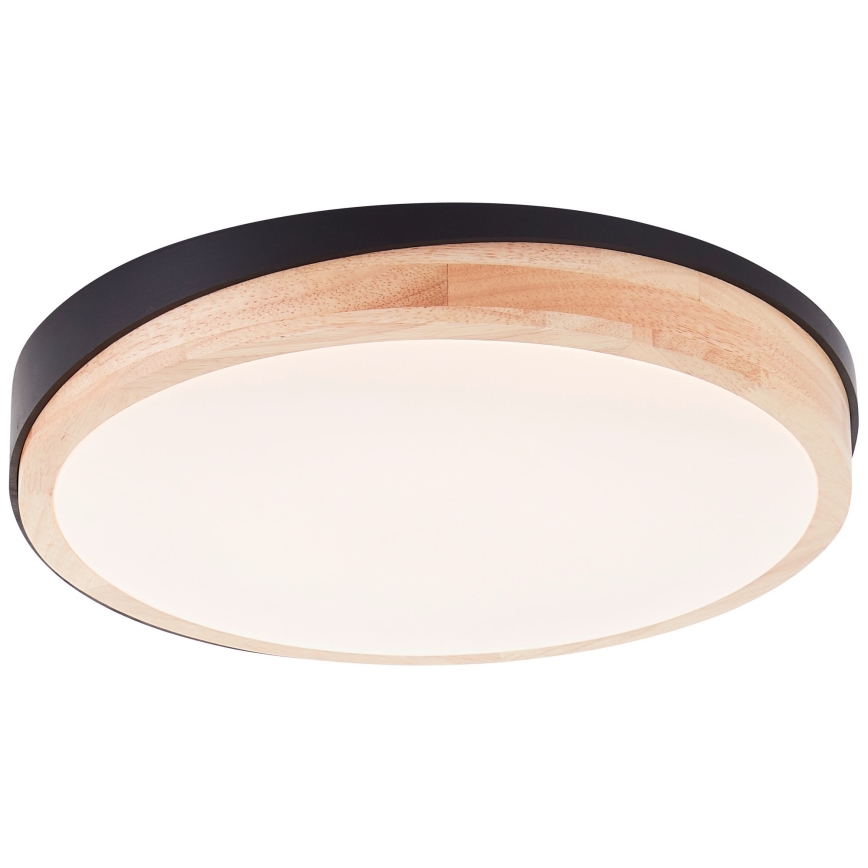 Brilliant - LED loftlampe dæmpbar BAARLO LED/24W/230V diameter 35 cm sort/gummitræ