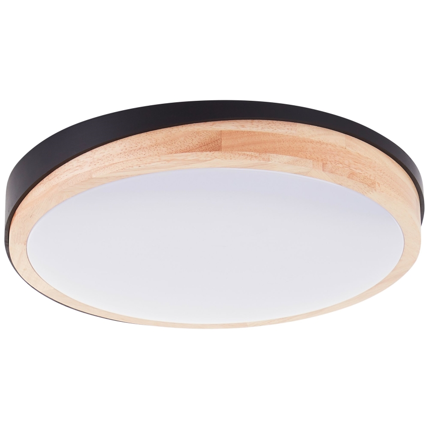 Brilliant - LED loftlampe dæmpbar BAARLO LED/24W/230V diameter 35 cm sort/gummitræ