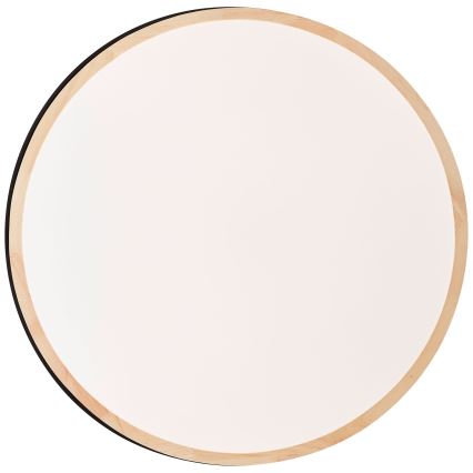 Brilliant - LED loftlampe dæmpbar BAARLO LED/36W/230V 3000-6500K diameter 50 cm sort/gummitræ + fjernbetjening - FSC certificeret