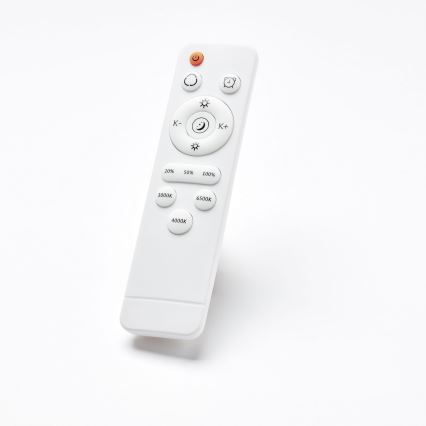 Brilliant - LED loftlampe dæmpbar BAARLO LED/36W/230V 3000-6500K diameter 50 cm sort/gummitræ + fjernbetjening - FSC certificeret
