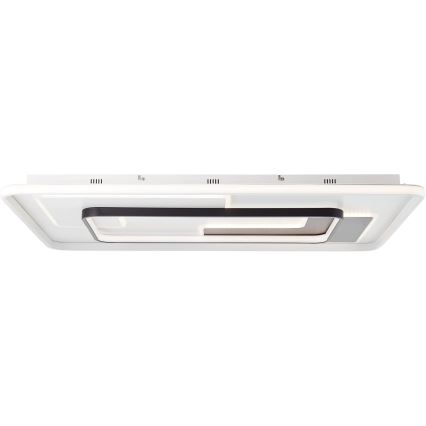 Brilliant - LED loftlampe dæmpbar BARDEN LED/57W/230V 3000-6800K 60x90 cm hvid + fjernbetjening