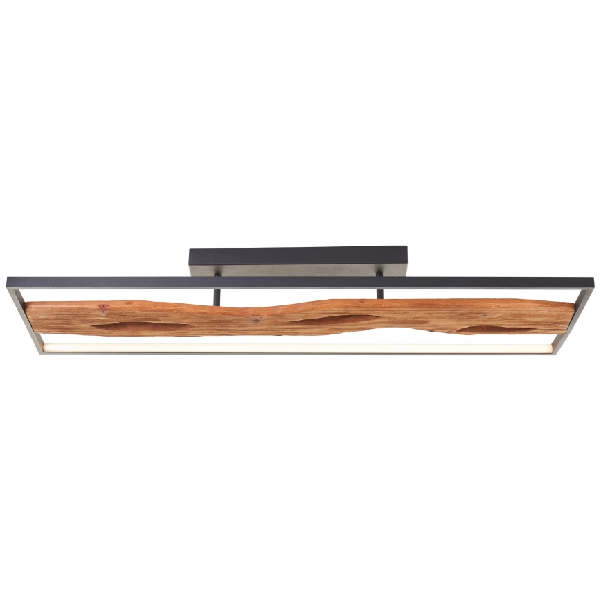 Brilliant - LED loftlampe dæmpbar CHAUMONT LED/48W/230V gummitræ - FSC certificeret