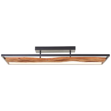 Brilliant - LED loftlampe dæmpbar CHAUMONT LED/48W/230V gummitræ - FSC certificeret