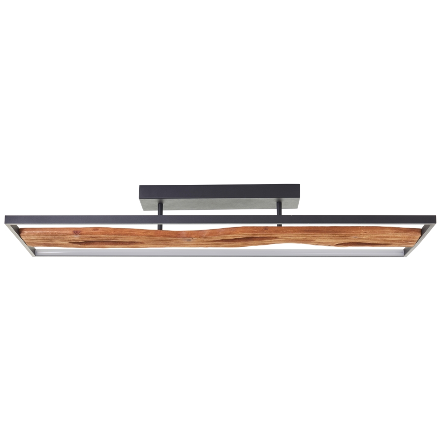 Brilliant - LED loftlampe dæmpbar CHAUMONT LED/48W/230V gummitræ - FSC certificeret