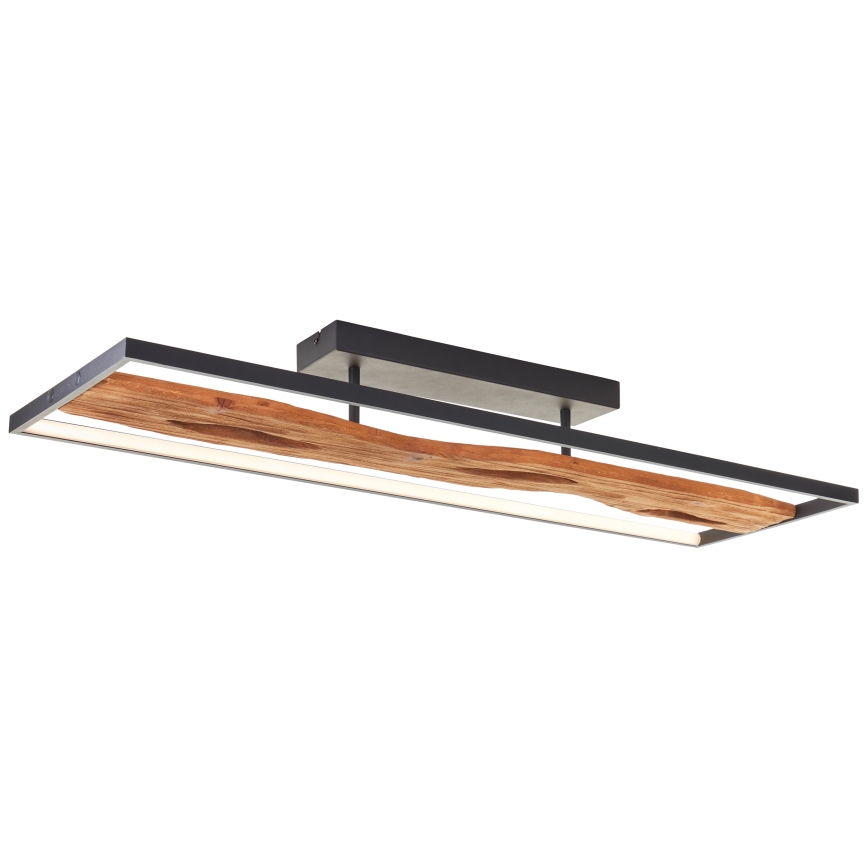 Brilliant - LED loftlampe dæmpbar CHAUMONT LED/48W/230V gummitræ - FSC certificeret
