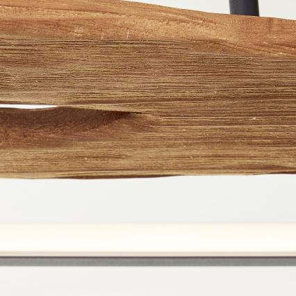 Brilliant - LED loftlampe dæmpbar CHAUMONT LED/48W/230V gummitræ - FSC certificeret