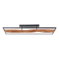 Brilliant - LED loftlampe dæmpbar CHAUMONT LED/48W/230V gummitræ