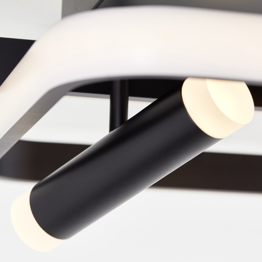 Brilliant - LED loftlampe dæmpbar DALIDA LED/54W/230V 3000-6500K 45,2x66 cm sort + fjernbetjening
