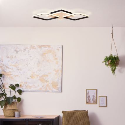 Brilliant - LED loftlampe dæmpbar DENNET LED/40W/230V 3000K 62x62 cm