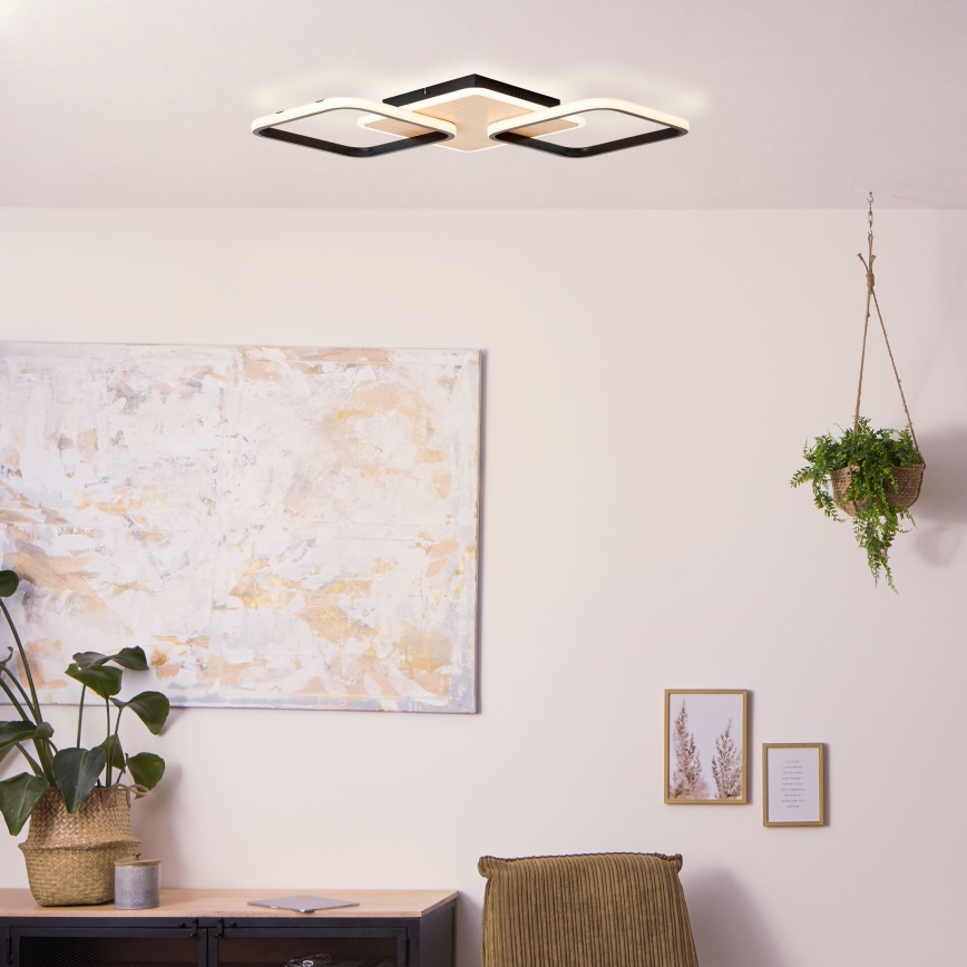 Brilliant - LED loftlampe dæmpbar DENNET LED/40W/230V 3000K 62x62 cm