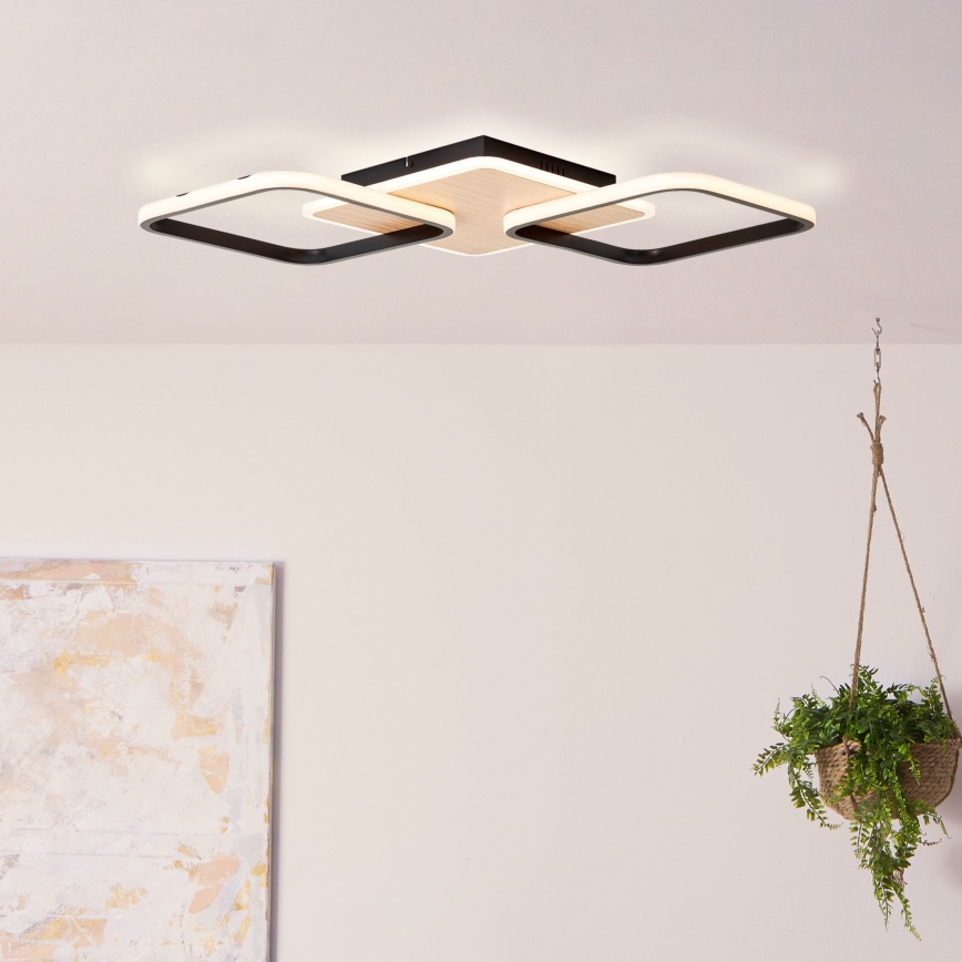 Brilliant - LED loftlampe dæmpbar DENNET LED/40W/230V 3000K 62x62 cm