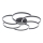 Brilliant - LED loftlampe dæmpbar FICO LED/32W/230V 3000-6500K diameter 65 cm sort + fjernbetjening