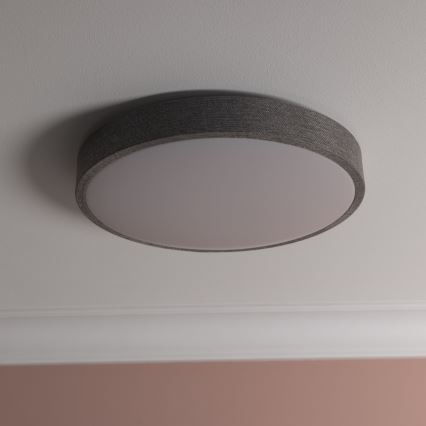 Brilliant - LED loftlampe dæmpbar FILIZ LED/24W/230V diameter 38,5 cm grå