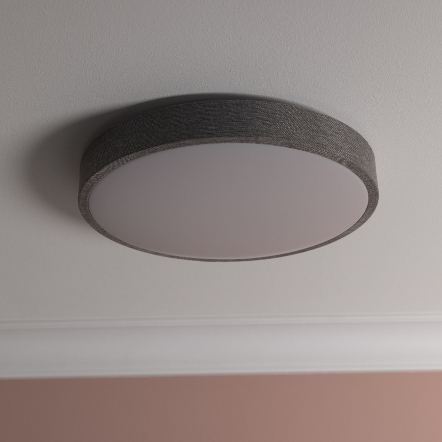 Brilliant - LED loftlampe dæmpbar FILIZ LED/24W/230V diameter 38,5 cm grå
