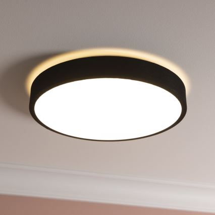 Brilliant - LED loftlampe dæmpbar FILIZ LED/24W/230V diameter 38,5 cm sort