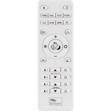 Brilliant - LED loftlampe dæmpbar LAURICE LED/24W/230V 2700-6500K + fjernbetjening