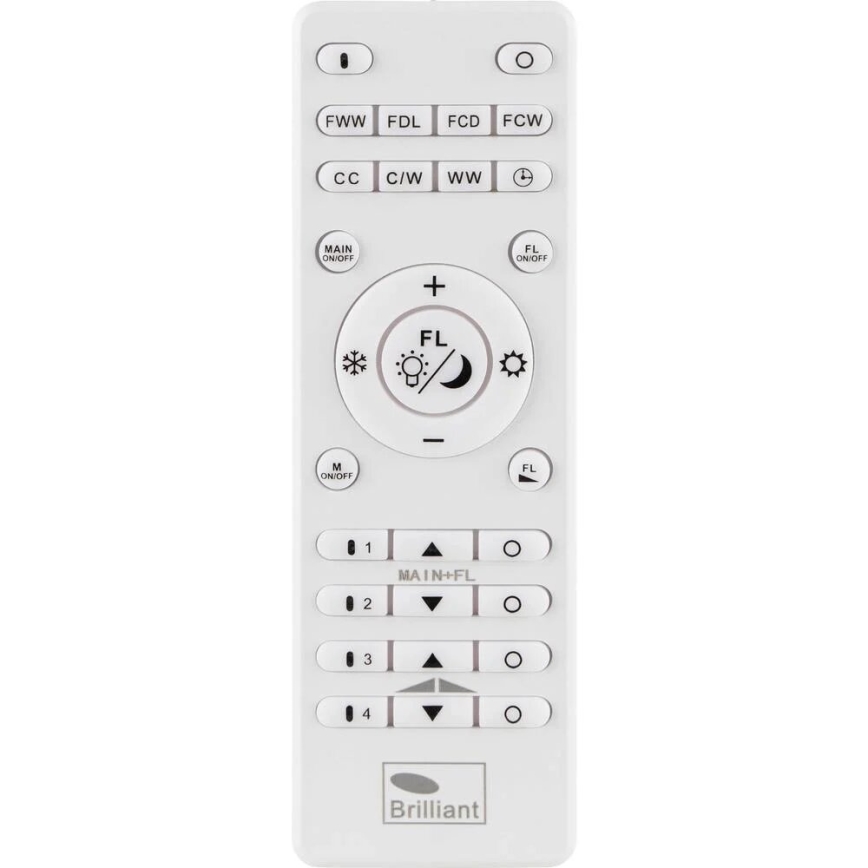 Brilliant - LED loftlampe dæmpbar LAURICE LED/24W/230V 2700-6500K + fjernbetjening