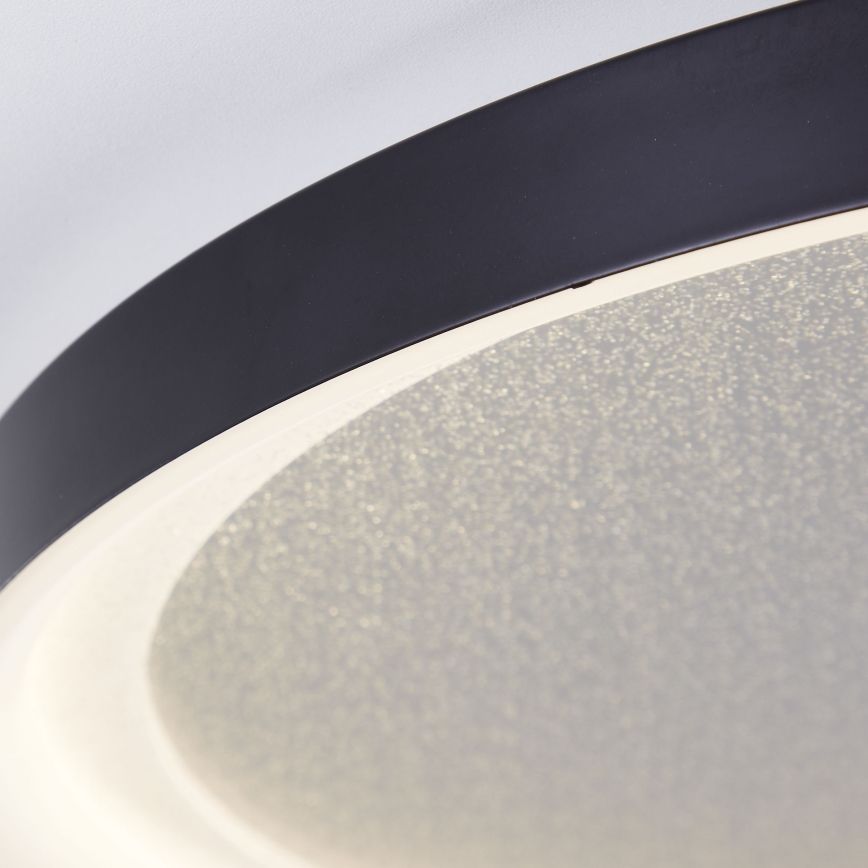 Brilliant - LED loftlampe dæmpbar QUITO LED/30W/230V 3000K diameter 42 cm sort
