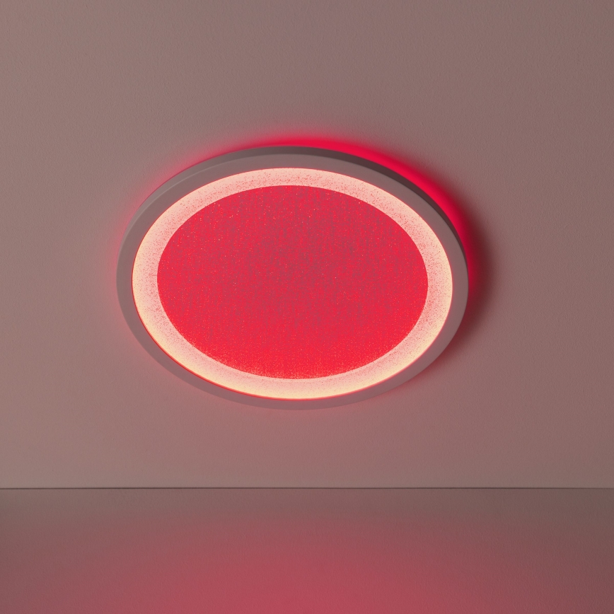 Brilliant - LED loftlampe m. RGBW-farver dæmpbar TANIDA LED/22W/230V 3000-6500K+ fjernbetjening